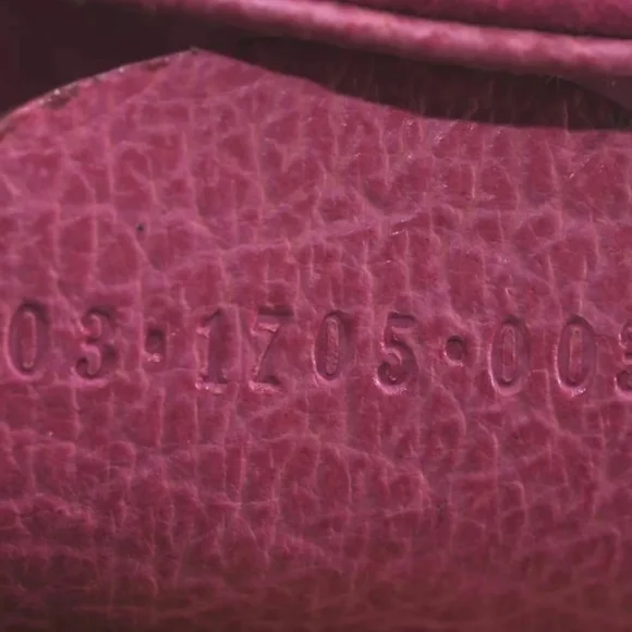 Gucci Suede and bamboo Backpack in pink - Picture 16 of 16